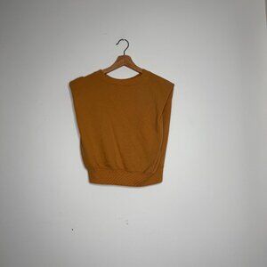 WILD FABLE | Tan Sweater Vest - M